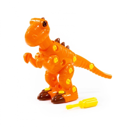 Конструктор-динозавр "Тираннозавр" (40 элементов) (в пакете), 76700